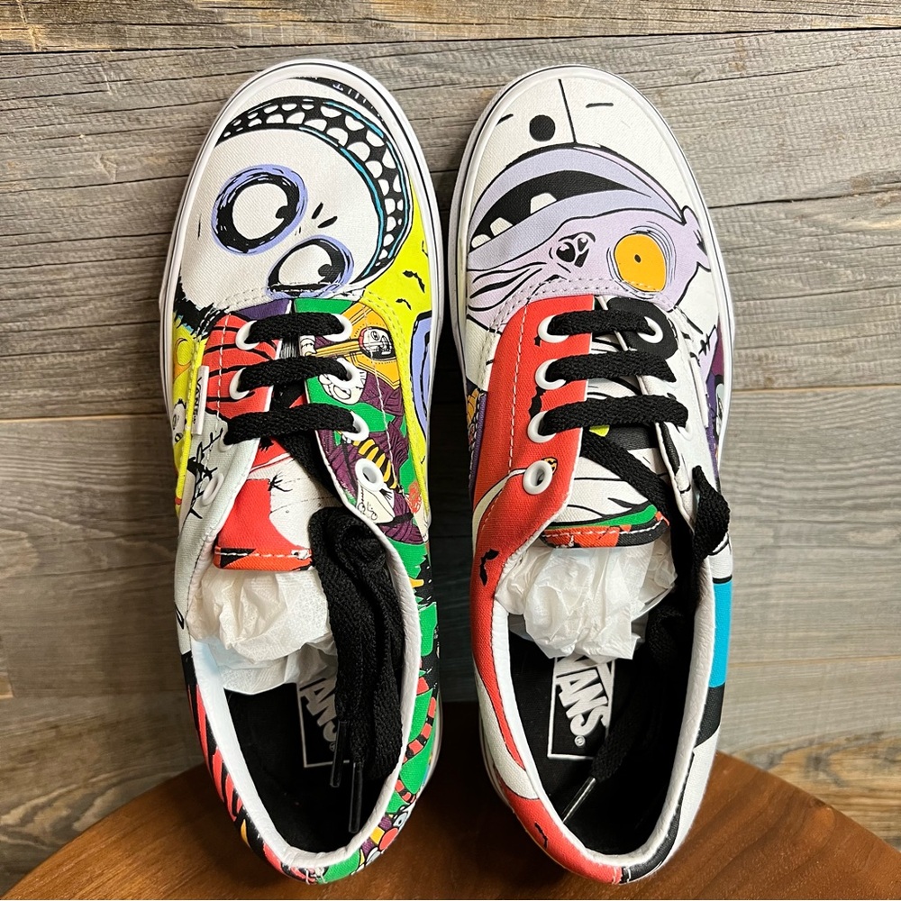 Vans Era x🎄🎃 Nightmare Before Christmas Halloween Town Sneakers, M5.5|W7